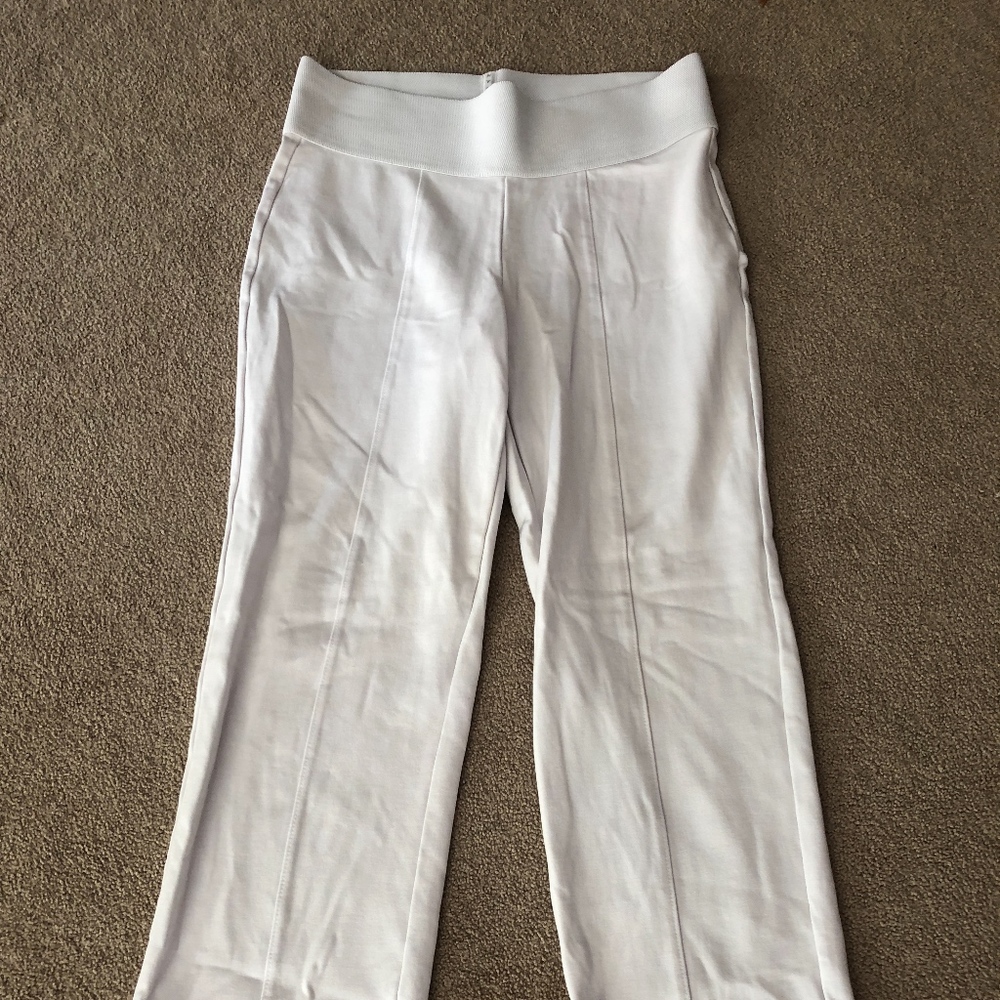 White Nygard Slim Pants